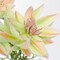 Artificial Protea Flowers, 3 Pack Silk Fake Flower Bouquets with Long Stems, 6 Heads + 3 Buds Each, 26.3" Faux Protea for Wedding Centerpieces, Parties & Home Decor